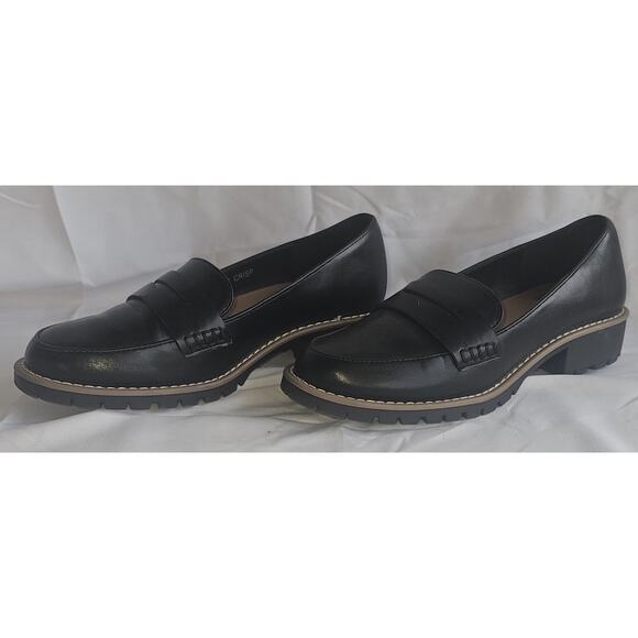 DV by Dolce Vita Ladies' Lug Loafer Shoes, Black, New in Box - Picture 3 of 6